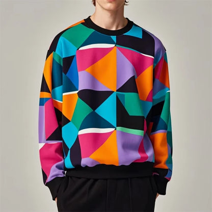 Pullover Sweatshirt Geometry
