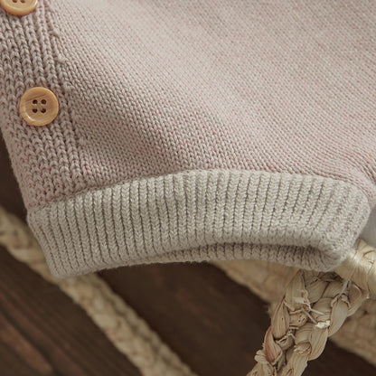 Knitted Sun Embroidered