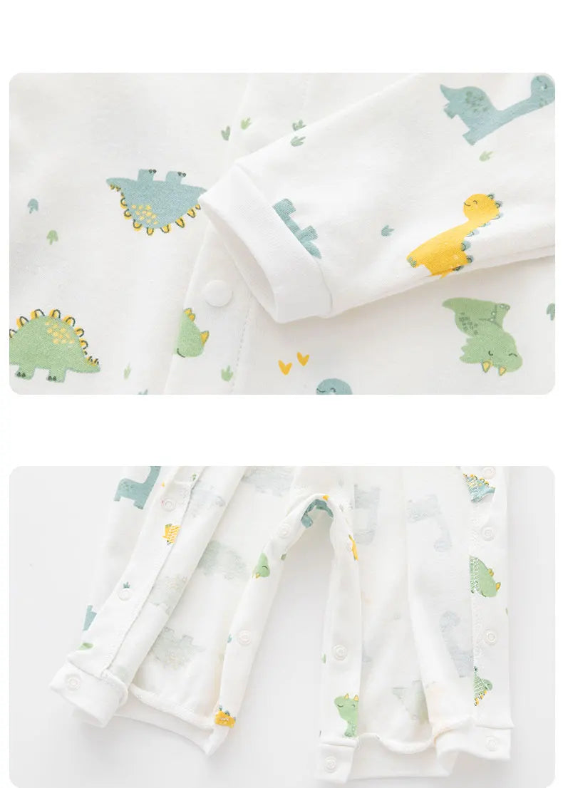 Cartoon Dinosaur Infant Jumpsuit