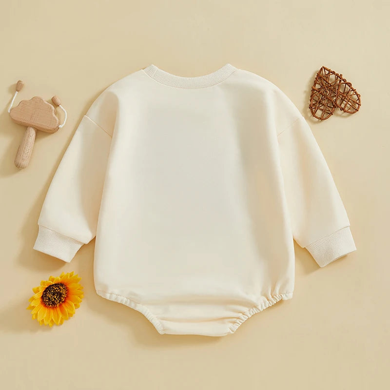 Autumn Lover Boy Embroidered Bodysuit