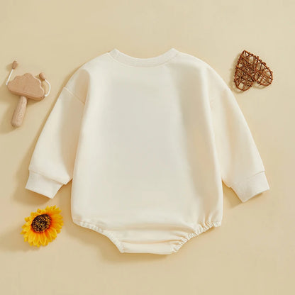 Autumn Lover Boy Embroidered Bodysuit