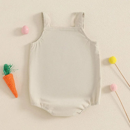 Embroidered Cartoon Bodysuit