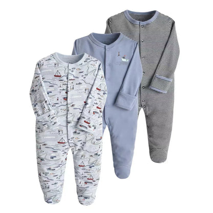 3 Pieces Essential Newborn Jumpsuit