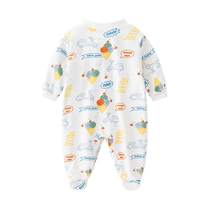 Combinaison enrobée de crème glacée