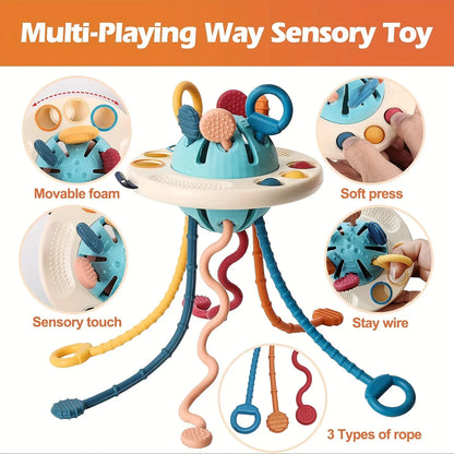 Push & Pull String Toy