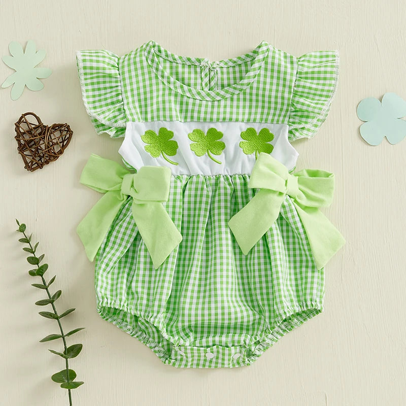 Festival Clover Ruffles Fly Sleeve