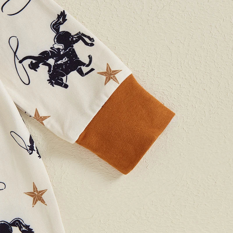 Western Cowboy Romper