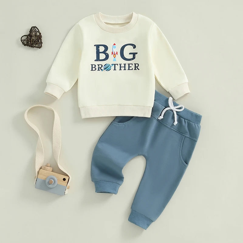2 Piece Set Rocket Sweatshirt with Sweatpants