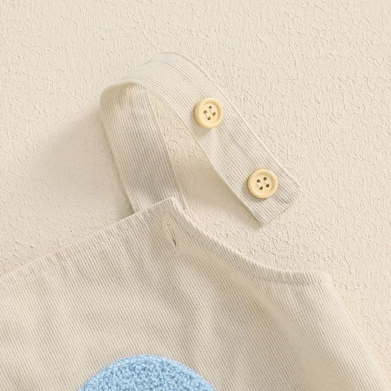 Embroidered Cartoon Bodysuit