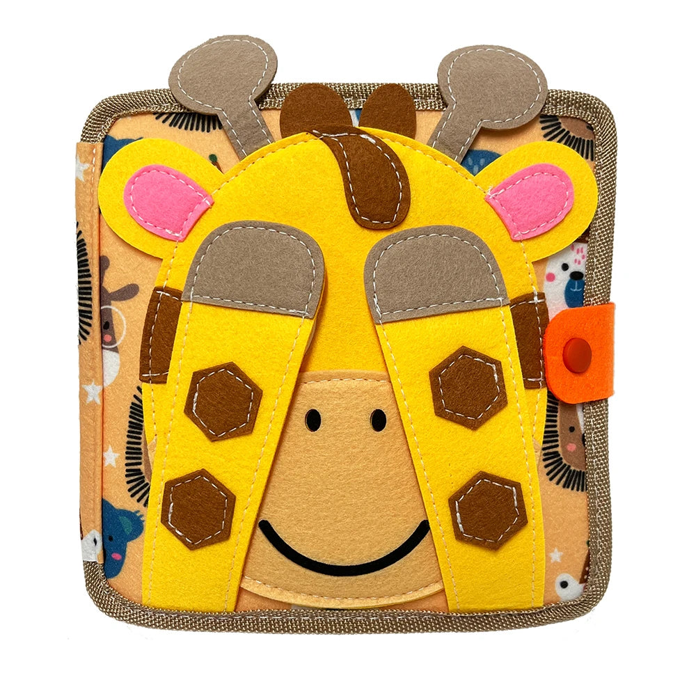 Giraffe Puzzle Learning Book
