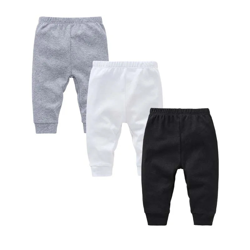 Lot de 3 pantalons longs pour bébé d'automne 
