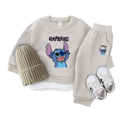 3 Piece Stitch Knitted Autumn Tracksuit