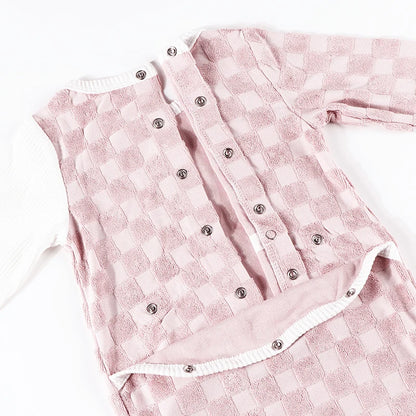 Onesies Checkered Jumpsuit