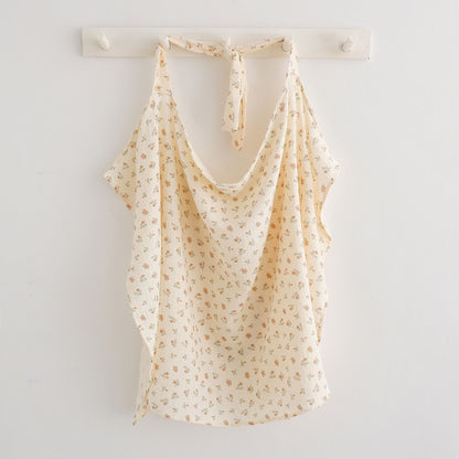 Couverture d'allaitement en mousseline pour bébé