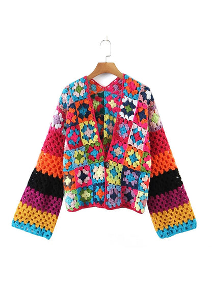 Classical Knitted Cardigan Retro Sweater