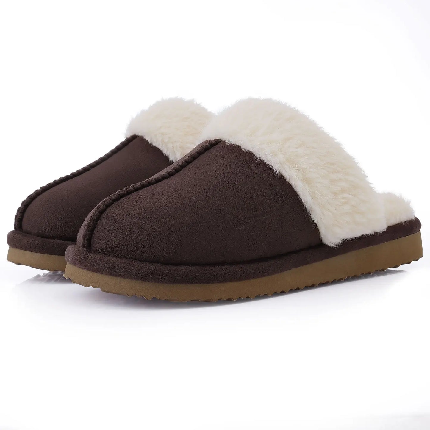 New Winter Fuzzy Women Slippers Indoor