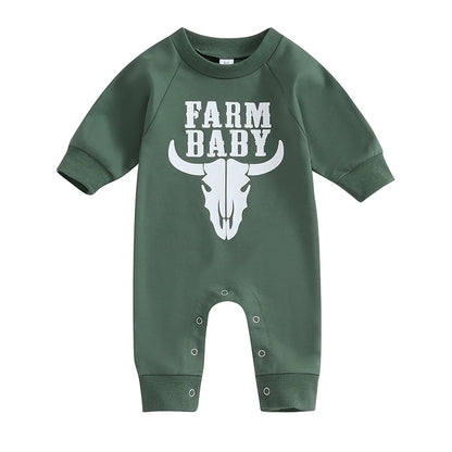 Farm Bull Cow Jumpsuit