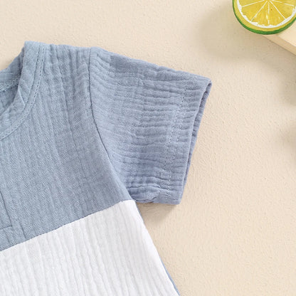 2 Piece Patchwork Suit