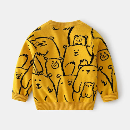 Kitty Cartoon Sweater