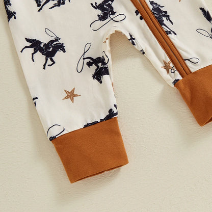 Western Cowboy Romper
