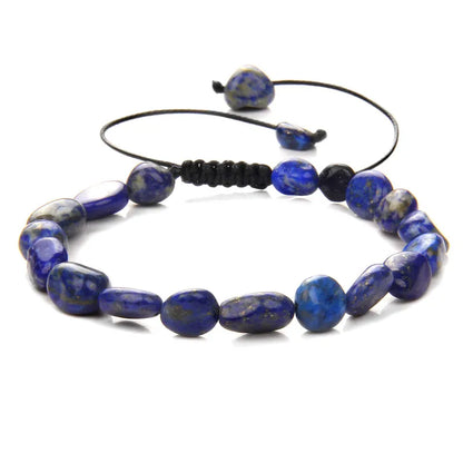 Apatite Stone Bead Bracelet Natural Aquamarines