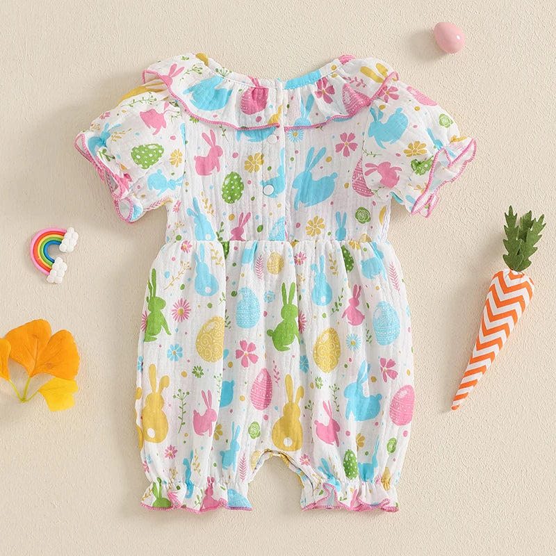 Bunny Ruffle Romper