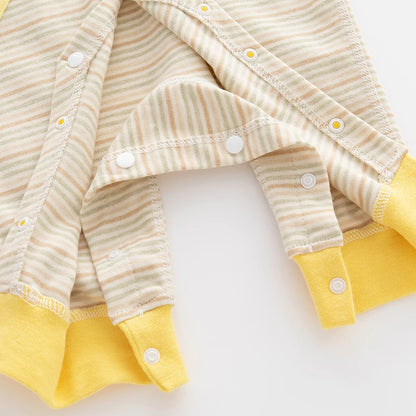 Striped Crawling Jumpsuit