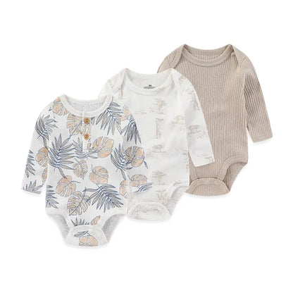 3 Pack Essential Bodysuit