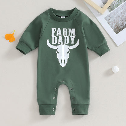 Farm Bull Cow Jumpsuit