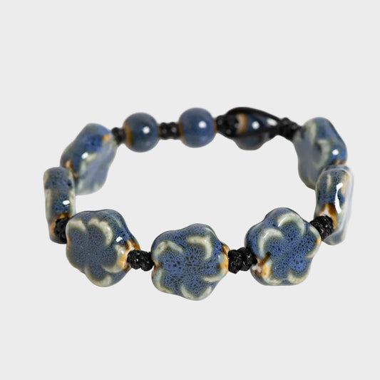 Flower Bracelet Adjustable Cord