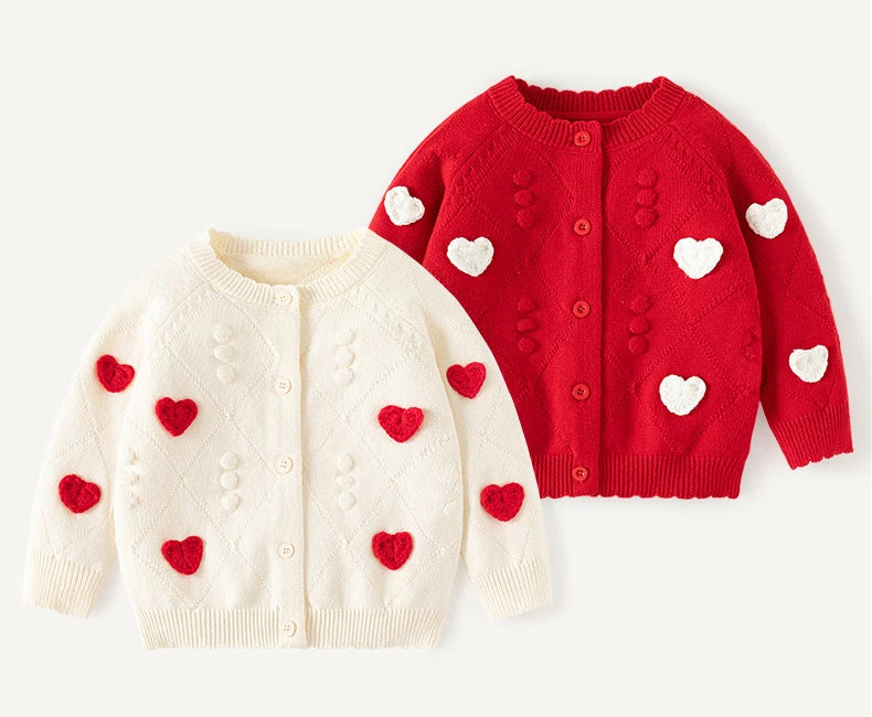 Tricot à manches longues avec broderie Love