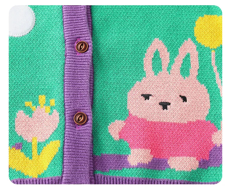 Cartoon Rabbit Autumn Top