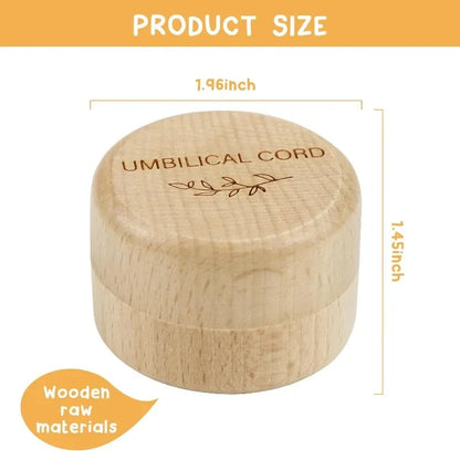 Wooden Umbilical Cord Memorial Box