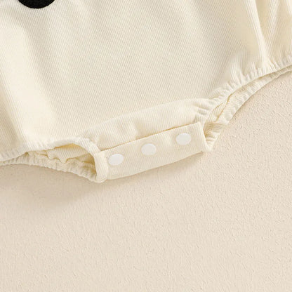 Embroidered Cartoon Bodysuit