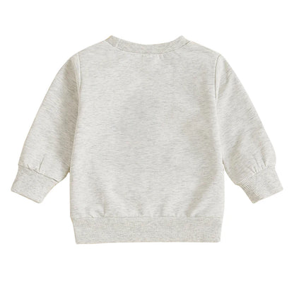 Sweat-shirt brodé d'automne