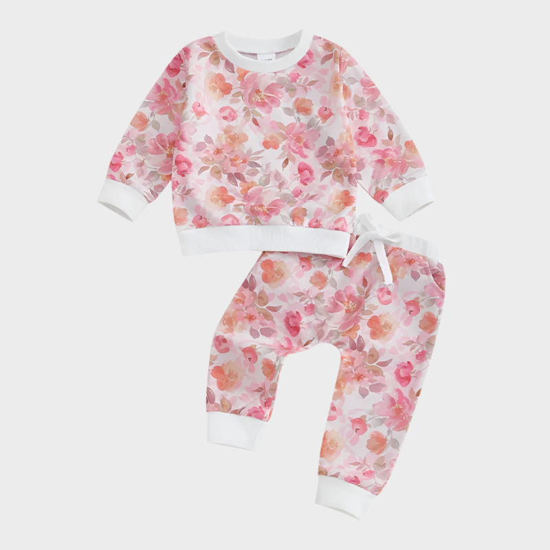 2 Piece Floral Set