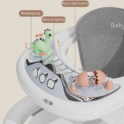 Trotteur pour bébé 6 et 1 marcheur d'activités pliable pour bébé