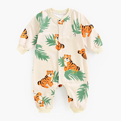 Infants Floral & Fauna Jumpsuit