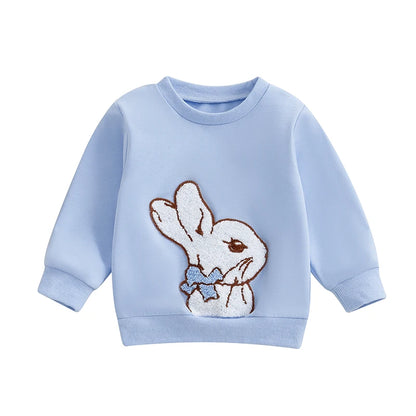T-shirt brodé lapin d'automne