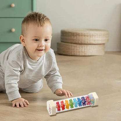 Wooden Rain Stick Rattle