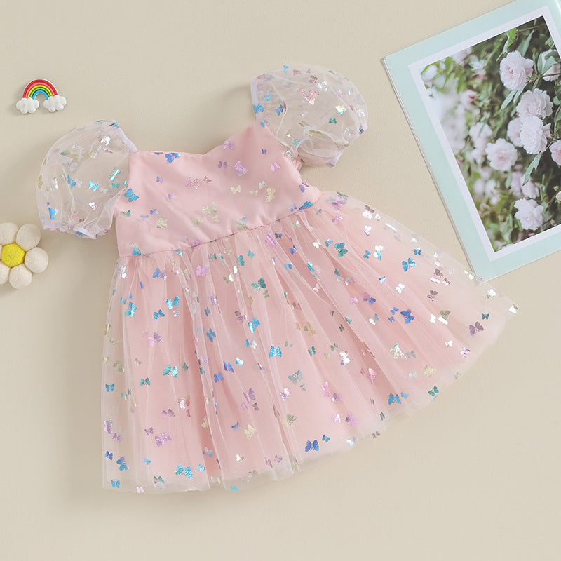 Puff Bodysuit Dress With Headband