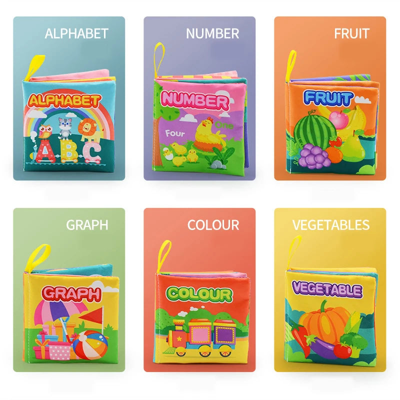 Puzzle Learning Cloth Books