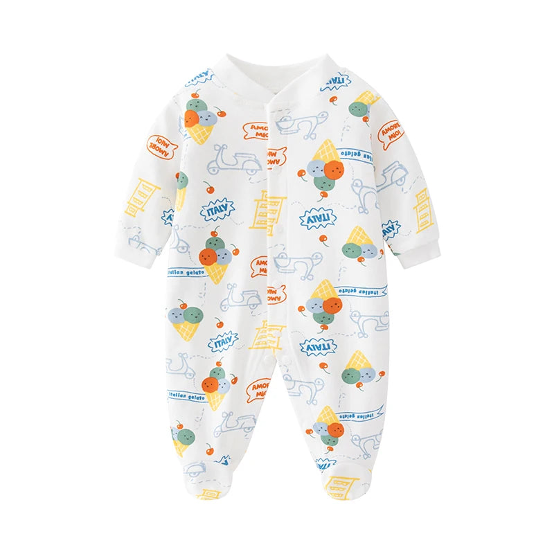 Combinaison enrobée de crème glacée