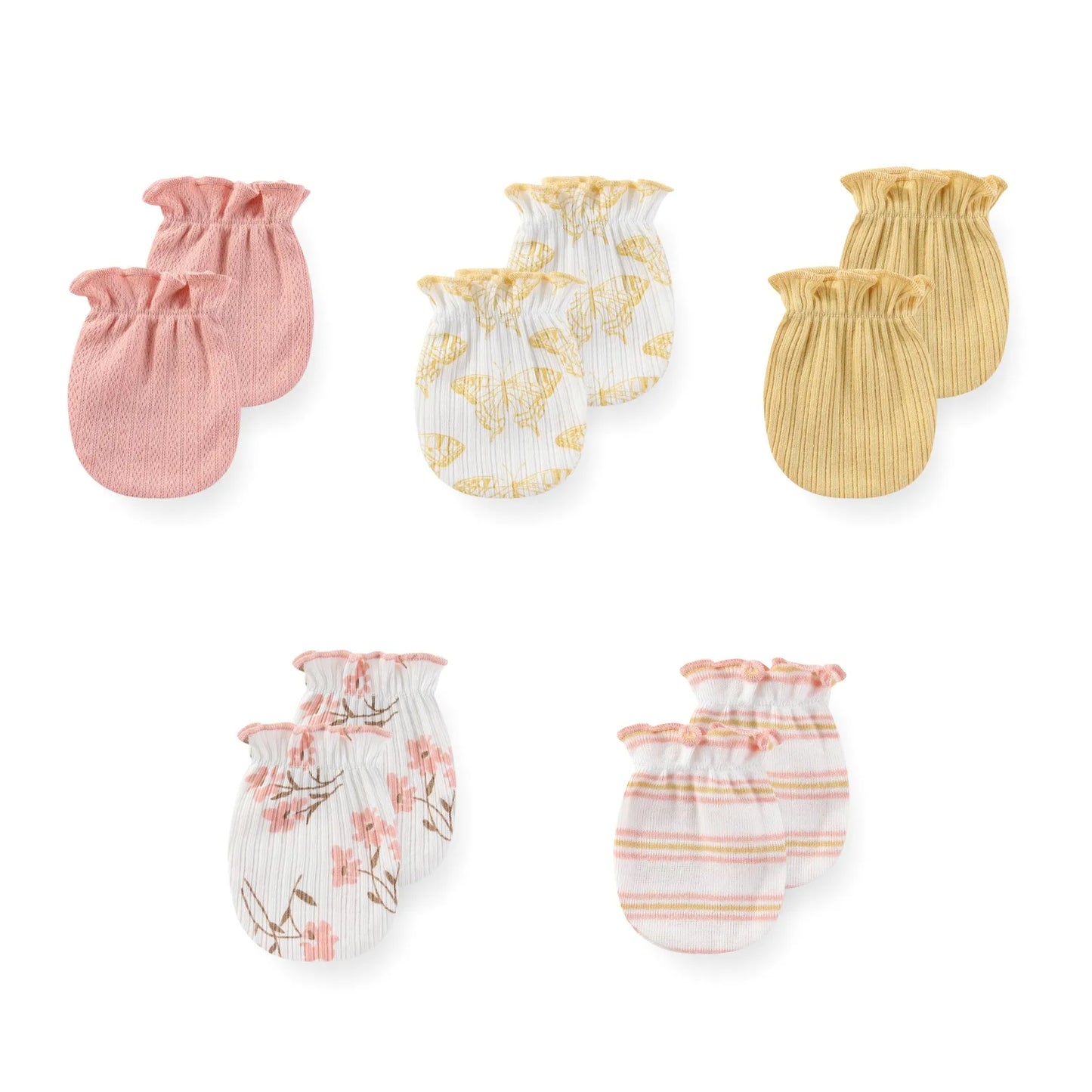 5 Pair Essentials Mittens