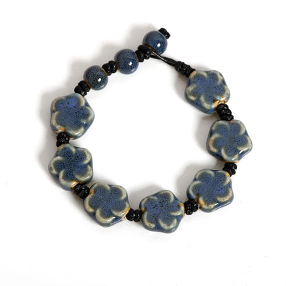 Flower Bracelet Adjustable Cord
