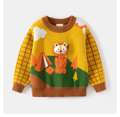 Well-kids™ Cartoon Long-Sleeve Sweater