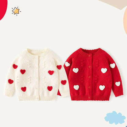 Tricot à manches longues avec broderie Love