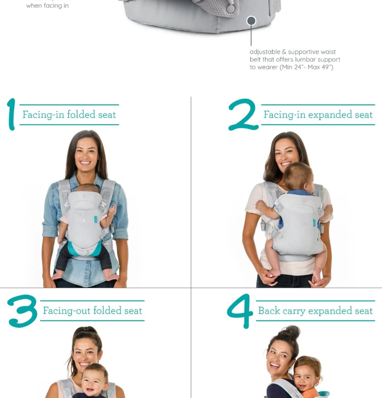 Little Giggles™ Ergonomic Baby Carrier