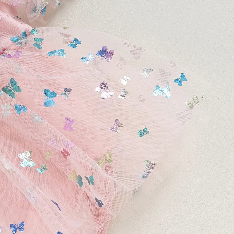 Puff Bodysuit Dress With Headband