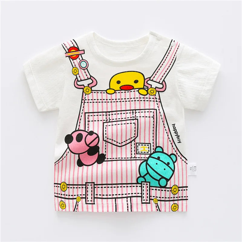 Short Sleeve T-Shirt Kids Outfit